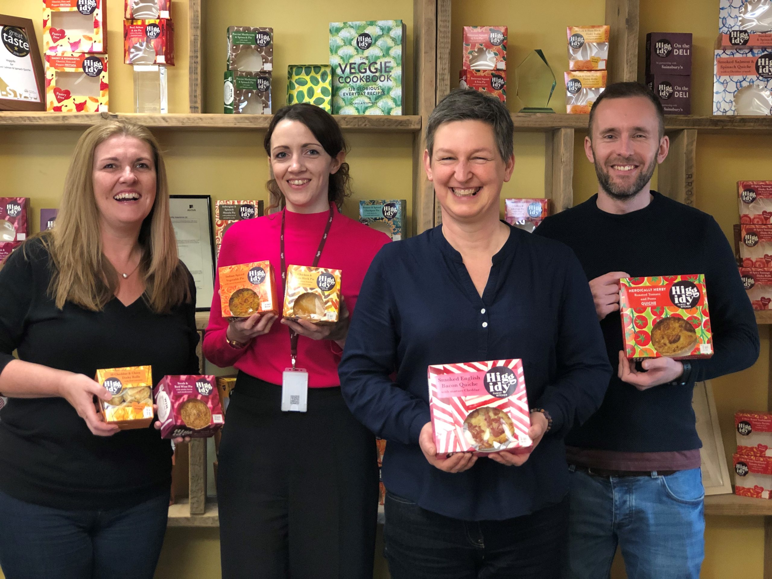 Higgidy Pies Staff Team Picture