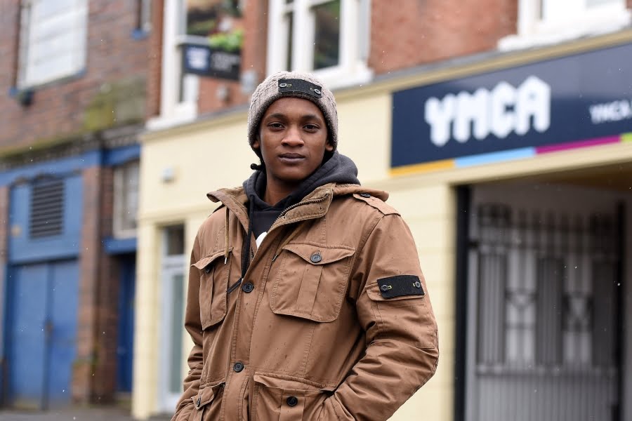 Picture of young man seeking asylum