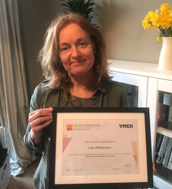 Lisa Williamson volunteer of the year small