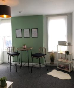 Grove House lounge after renovation