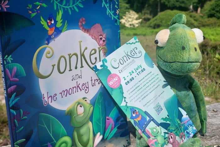 Conker and the monkey trap children's book