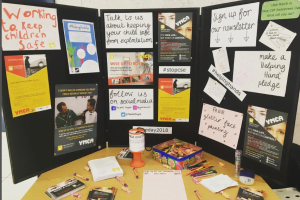 WiSE posters and display 