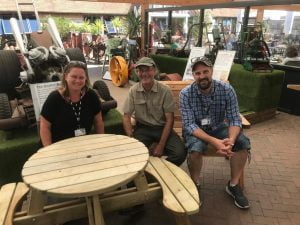 Garden update Clive Sam and James at Tates Sussex