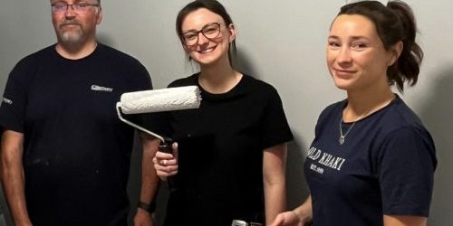 Balfour Beatty decorate guildford foyer