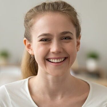 Smiling young woman